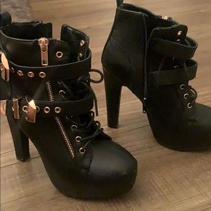 Charlotte Russe black  heels
